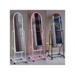 Elegant stylish dressing mirror with a sleek frame, LED lighting, and a modern design perfect for bedrooms and dressing rooms.