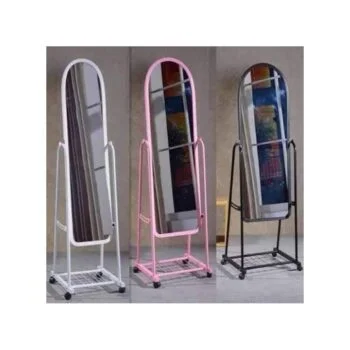 Elegant stylish dressing mirror with a sleek frame, LED lighting, and a modern design perfect for bedrooms and dressing rooms.
