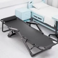 Comfortable reclining patio chair designed for outdoor relaxation.