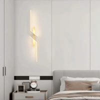 Narrow Geometric Wall Lights with a sleek design, perfect for adding modern elegance to any wall.
