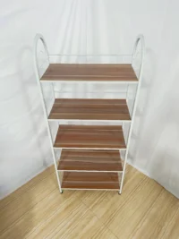 A stylish and space-saving Multi-Tier Shoe Stand with multiple levels for organizing shoes, sneakers, and boots in any home.