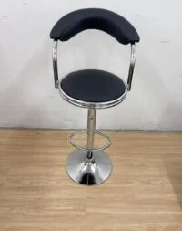 Modern bar stool with a sturdy frame, cushioned seat, and sleek design, perfect for kitchen counters and home bars