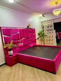 Modern Luxurious Bed for Adults with a sleek, elegant design and premium materials, offering comfort and style for any bedroom.