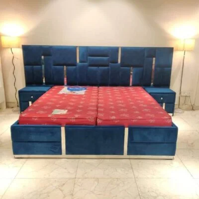 Modern Luxurious Bed for Adults with a sleek, elegant design and premium materials, offering comfort and style for any bedroom.