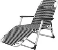 Durable Stainless Steel Folding Chair with a sleek, modern design, foldable for easy storage, and ideal for indoor or outdoor use.