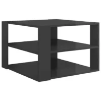Sleek Clovo home coffee table with a 60cm x 60cm surface, perfect for modern living rooms or cozy home spaces.