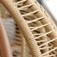 A stylish and comfortable chic outdoor hammock swing, perfect for relaxing in your backyard or patio with a modern design.