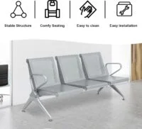 3-link office bench, gray office bench, waiting room bench, non-padded bench, metal office bench, office seating, public seating bench, reception area bench, visitor bench, hospital waiting bench, durable office bench, 3-seat bench, gray metal bench, bench for lobby, office furniture, waiting bench, commercial bench, minimalist bench, institutional seating, school waiting bench, office visitor seat, non-cushioned bench, workplace seating, conference waiting bench, strong metal bench, ergonomic bench, 3-person bench, sleek design bench, gray finish bench, heavy-duty bench, space-saving bench, modern bench, office hallway bench, customer waiting bench, non-upholstered bench, multipurpose bench, government office bench, queue seating bench, welded steel bench, powder-coated bench, rust-resistant bench, gray color bench, industrial design bench, durable seating, public bench, low-maintenance bench, bench for offices, steel leg bench, airport waiting bench, minimalist office furniture, seating solution, stable bench, functional bench, easy-to-clean bench, bench without padding, compact bench, staff waiting bench, fixed seat bench, bench for clinics, clean line design bench, bench for schools, gray reception bench, guest seating bench, strong office bench, indoor use bench, workplace bench, affordable bench, utility bench, corporate waiting bench, break room bench, waiting lounge bench, steel frame bench, bench for corridors, streamlined bench, reception furniture, bench for public use, gray seating bench, visitor lobby bench, practical office bench, efficient seating option, modern workplace bench, clean aesthetic bench, hard-surface bench, reception waiting bench, cost-effective bench, sleek gray bench, long-lasting bench, gray industrial bench, business lobby bench, low-profile bench, professional waiting bench, bench for waiting areas, customer service bench, meeting room bench, three-seat bench, reception hall bench.