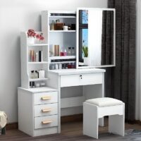 bedroom vanity set, Nordic vanity table, white standing vanity, lumber wood vanity, vanity set with mirror, Nordic style vanity, modern white vanity set, wooden makeup table, minimalist vanity set, Scandinavian bedroom vanity, standing dressing table, vanity table with drawers, elegant vanity with mirror, white wood vanity table, contemporary vanity set, Nordic design furniture, mirror vanity for bedroom, standing makeup station, white vanity with stool, lumber white dressing table, Nordic bedroom furniture, vanity with storage drawers, sleek vanity set, compact vanity for bedroom, freestanding vanity set, white modern dressing table, Scandinavian white vanity, vanity desk with mirror, wooden vanity furniture, makeup table with mirror, Nordic aesthetic vanity, stylish bedroom vanity, white standing dressing desk, white makeup station, modern lumber vanity set, clean design vanity, beauty station with mirror, functional vanity desk, standing vanity with seat, Nordic decor vanity, soft white vanity set, white wood dressing table, full mirror vanity set, vanity for minimalist bedroom, wooden dressing desk, makeup vanity with storage, Scandinavian style furniture, elegant makeup desk, bedroom grooming station, tall mirror vanity set, sleek design dressing table, natural wood vanity, Nordic wood vanity table, practical bedroom vanity, space-saving vanity table, aesthetic white vanity, small room vanity solution, white finish vanity set, beauty corner furniture, Scandinavian standing vanity, white vanity with drawers and mirror, vanity with organized storage, home beauty station, makeup corner furniture, white wooden makeup desk, compact white vanity, rustic Nordic dressing table, light tone vanity desk, bedroom mirror table, graceful Nordic vanity, bright white vanity set, standing wood vanity with mirror, Nordic design vanity table, white clean-line vanity, versatile dressing table, tall white dressing desk, chic white vanity set, soft tone makeup station, organized beauty table, home decor vanity set, white vanity with clean finish, natural wood grain vanity, modern wood makeup station, white standing dresser, vanity set with tall mirror, full standing vanity set.
