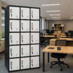 15 lockers cabinet, metallic professional cabinet, steel storage locker, office locker unit, secure metallic cabinet, multi-door locker cabinet, heavy-duty storage locker, industrial locker unit, professional metal cabinet, 15 compartment locker, office security cabinet, metallic locker storage, durable steel cabinet, personal storage locker, staff locker cabinet, professional office locker, metal office storage, locker cabinet with 15 doors, compact locker unit, space-saving storage cabinet, employee locker cabinet, organizational locker solution, powder-coated metal cabinet, modern steel locker, strong metal locker unit, anti-rust locker cabinet, workplace storage solution, sleek design locker, secure compartment cabinet, staff room locker, utility locker cabinet, robust storage cabinet, ventilated metal locker, heavy-gauge steel locker, multiple storage locker, professional use locker