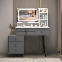 modern vanity set, contemporary vanity table, stylish dressing table, sleek makeup vanity, modern bedroom vanity, vanity set with mirror, minimalist vanity table, compact vanity desk, vanity set with stool, elegant vanity design, functional vanity furniture, chic vanity set, luxury vanity unit, space-saving vanity, vanity set for small spaces, modern wood vanity, glass top vanity table, vanity with drawers, storage vanity set, white modern vanity, black modern vanity, vanity with cushioned stool, contemporary dressing unit, trendy vanity design, practical vanity set, vanity with storage compartments, modern beauty station, vanity with adjustable mirror, vanity with lighting, modern compact makeup station, vanity with jewelry storage, versatile vanity table, vanity with shelves, modern makeup desk, Scandinavian style vanity, sleek white vanity set, vanity with round mirror, modern glass vanity, stylish compact vanity, vanity with pull-out drawers, wooden modern vanity set, vanity with upholstered stool, multifunctional vanity unit, elegant compact vanity, vanity with side drawers, vanity set with cushioned seat, modern mirrored vanity table, vanity with minimalist design, vanity with hidden storage, functional dressing table set, modern chic vanity unit, vanity set with contemporary style