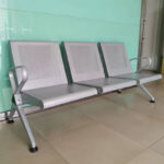 3-seater waiting chair, heavy duty waiting bench, metal frame waiting chair, hospital waiting seating, clinic waiting bench, airport seating chairs, office reception chair, durable waiting bench, commercial seating furniture, triple seat waiting chair, public seating bench, heavy duty lounge chair, steel waiting chair, perforated metal seats, modern waiting bench, ergonomic waiting chair, waiting room furniture, industrial waiting seating, sturdy reception bench, multi-seat waiting chair, black metal waiting chair, silver frame bench, long waiting chair, shared seating bench, minimalist waiting chair, high traffic seating, strong metal bench, institutional furniture seating, lobby waiting chair, contemporary waiting bench, 3 person seating chair, robust waiting furniture, public space seating, hospital lobby bench, airport lounge chair, office guest seating, maintenance free chair, anti rust metal bench, powder coated frame chair, heavy weight capacity chair, ergonomic bench seating, sleek waiting chair design, professional waiting furniture, long lasting seating solution, reinforced steel frame chair, visitor seating bench, cleanable metal chair, indoor waiting bench, simple modern seating, high durability waiting chair
