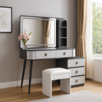 bedroom vanity dressing table, modern dressing table with mirror, wooden vanity table, makeup vanity desk, bedroom beauty station, vanity table with drawers, compact dressing table, contemporary vanity furniture, minimalist dressing table design, elegant bedroom vanity, white vanity dressing table, luxury makeup table, vanity desk with storage, small space dressing table, stylish vanity table, classic wooden dressing desk, mirror vanity set, dressing table with stool, chic bedroom vanity setup, feminine vanity table design, sleek dressing table furniture, organized makeup station, vanity with large mirror, compact beauty desk, dressing table with compartments, modern bedroom vanity furniture, high-gloss dressing table, rustic vanity desk, Scandinavian style vanity table, space-saving dressing table, vanity table for makeup storage, decorative bedroom vanity, polished wood dressing table, multifunctional vanity desk, simple dressing table design, makeup organizer vanity, trendy bedroom vanity table, elegant mirror dressing table, contemporary beauty desk, dressing table with shelving, durable wooden vanity, stylish makeup station, premium vanity furniture, cozy bedroom dressing table, functional beauty desk, modern vanity with drawers, dressing table with lighting mirror, organized vanity setup, aesthetic bedroom vanity, practical dressing table