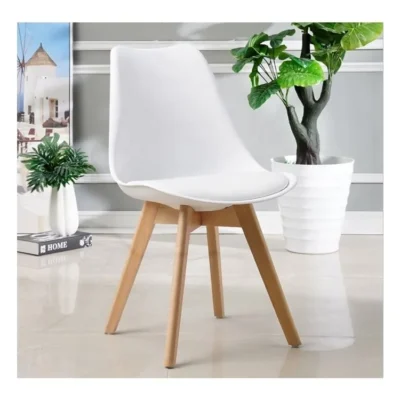 Eames replica dining chair, molded plastic dining chair, modern dining chair, mid century style chair, ergonomic dining chair, minimalist dining chair, stylish dining chair, contemporary dining chair, upholstered dining chair, wooden leg dining chair, metal leg dining chair, lightweight dining chair, durable dining chair, comfortable dining chair, home dining furniture, restaurant dining chair, kitchen dining chair, plastic shell chair, designer inspired chair, replica accent chair, modern home chair, scandinavian style chair, retro dining chair, cafe dining chair, stackable dining chair, easy clean dining chair, curved seat chair, ergonomic shell chair, decorative dining chair, elegant dining chair, versatile dining chair, indoor dining chair, compact dining chair, space saving chair, trendy dining chair, neutral color chair, white dining chair, black dining chair, grey dining chair, sturdy chair design, quality replica chair, aesthetic dining furniture, modern interior chair, dining room seating, contemporary home furniture, stylish seating solution, functional dining chair, modern lifestyle chair